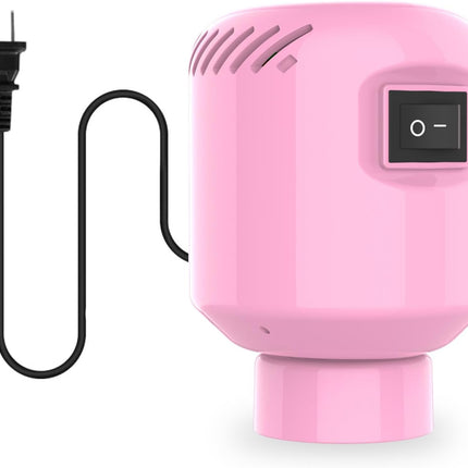 Electric Pump for Vacuum Storage Bags Travel Vacuum Pump for Various Vacuum Seal Bags Portable Vacpack Air Pump for Compression Clothing Blanket Luggage White(Storage Bag Not Included)