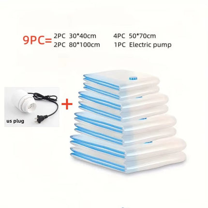 Compressed Bag Electric Pump, Travel Vacuum Bag Pump, Mini Vacuum Sealant Machine, Food Space Savings, Food Organizer