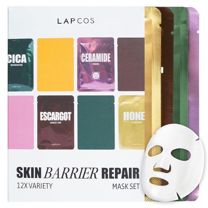 Collagen Sheet Mask, Firming Daily Face Mask with Collagen Peptides for Anti-Aging, Helps to Minimize Wrinkles, Restores Skin Elasticity & Firmness, Hydrating, Korean Beauty, 5-Pack