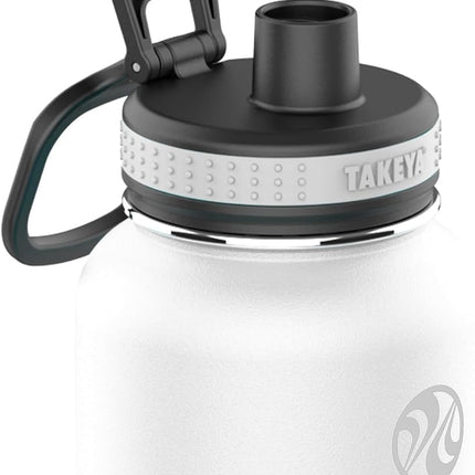 Originals Vacuum-Insulated Stainless-Steel Water Bottle, 40Oz, White