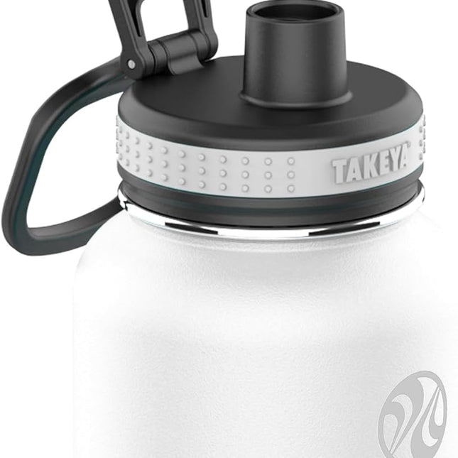 Originals Vacuum-Insulated Stainless-Steel Water Bottle, 40Oz, White