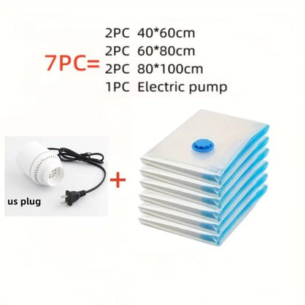 Compressed Bag Electric Pump, Travel Vacuum Bag Pump, Mini Vacuum Sealant Machine, Food Space Savings, Food Organizer