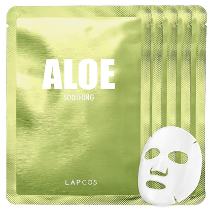 Collagen Sheet Mask, Firming Daily Face Mask with Collagen Peptides for Anti-Aging, Helps to Minimize Wrinkles, Restores Skin Elasticity & Firmness, Hydrating, Korean Beauty, 5-Pack
