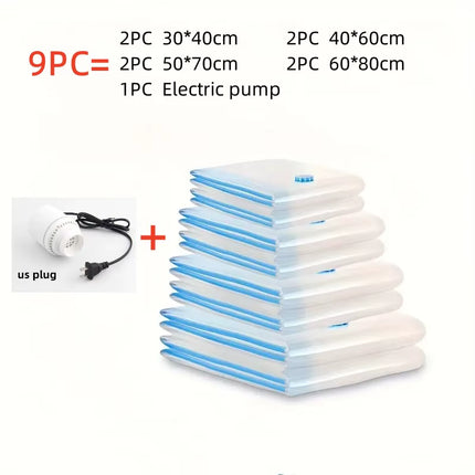 Compressed Bag Electric Pump, Travel Vacuum Bag Pump, Mini Vacuum Sealant Machine, Food Space Savings, Food Organizer