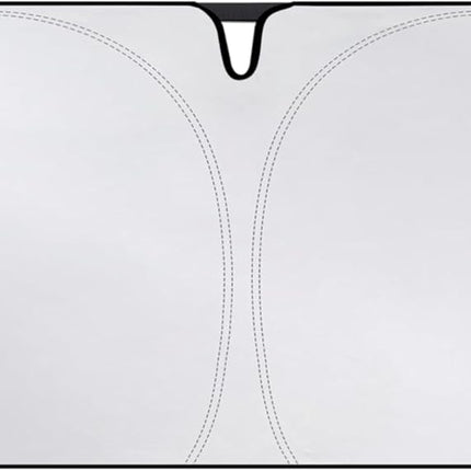 Car Windshield Sunshade | Blocks 99% Heat & Keeps Interior Cool | Universal Fits Cars, Suvs, Trucks | Automotive Sun Screen, Visor & Car Accessories for Summer | Medium (64X32 Inches)