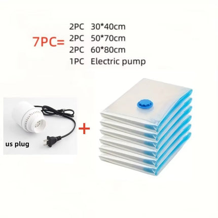 Compressed Bag Electric Pump, Travel Vacuum Bag Pump, Mini Vacuum Sealant Machine, Food Space Savings, Food Organizer