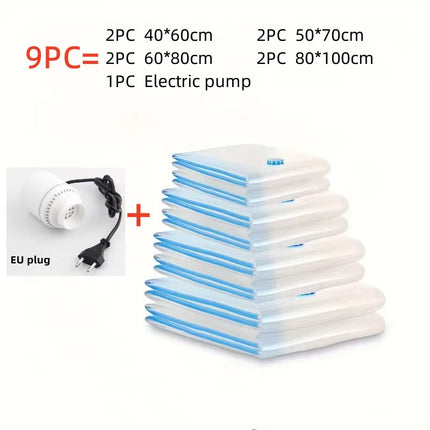 Compressed Bag Electric Pump, Travel Vacuum Bag Pump, Mini Vacuum Sealant Machine, Food Space Savings, Food Organizer