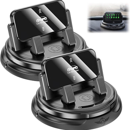 Revolutionary 360° Car Phone Holder - 2026 Non-Slip Dashboard Mount for Ultimate Navigation and Viewing (Set of 2)