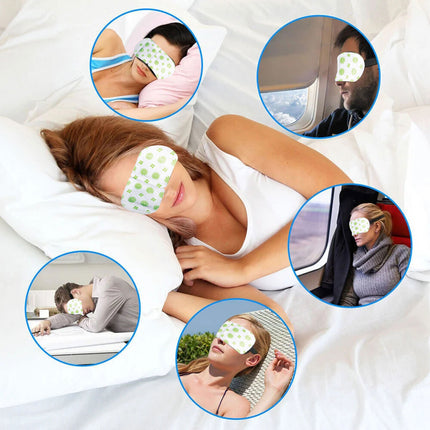 Self Heating Warm Compress for Dry Eyes | Heated Eye Mask for Fast Relief | No Microwave or Washcloth Needed | Travel Ready |