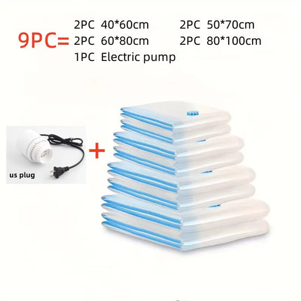 Compressed Bag Electric Pump, Travel Vacuum Bag Pump, Mini Vacuum Sealant Machine, Food Space Savings, Food Organizer