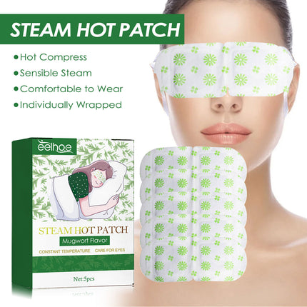 Self Heating Warm Compress for Dry Eyes | Heated Eye Mask for Fast Relief | No Microwave or Washcloth Needed | Travel Ready |