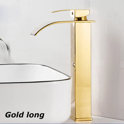 Copper Core Waterfall Basin Faucet