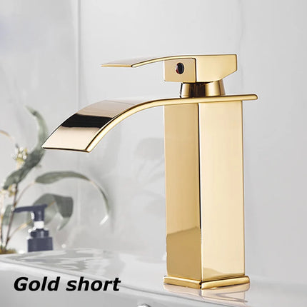 Copper Core Waterfall Basin Faucet