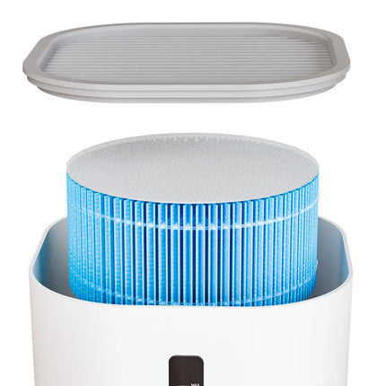 ABIRDAY 2-in-1 Air Purifier with Humidifier Combo for Home Allergies and Pets Hair, Smokers in Bedroom, H13 True HEPA Filter