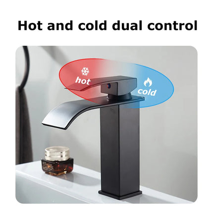 Copper Core Waterfall Basin Faucet