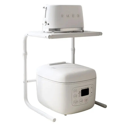 Kitchen Shelf Microwave Oven Storage Air Fryer Rice Cooker Shelf Finisher Multifunctional and Expandable