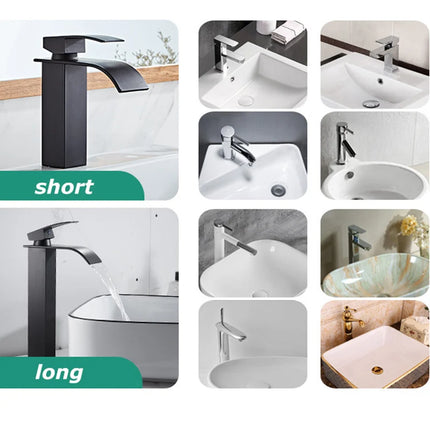 Copper Core Waterfall Basin Faucet