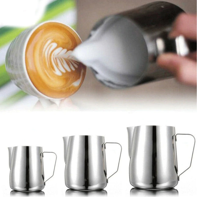 Stainless Steel Milk Frothing Pitcher