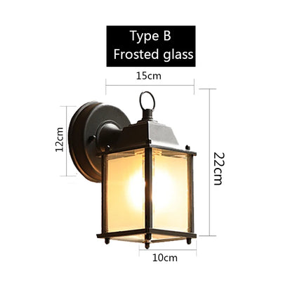 Retro Outdoor Wall Light