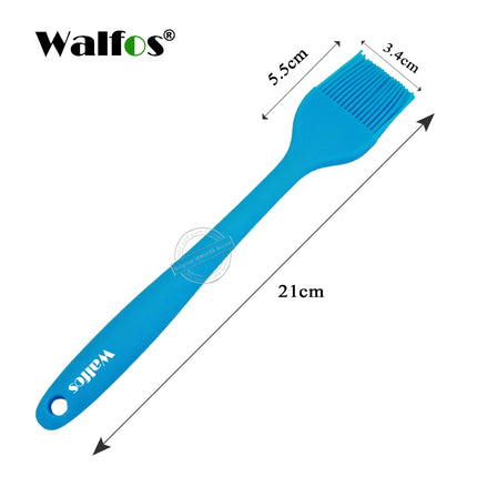 WALFOS Pastry Brushes-BBQ Cake Oil Brush For Barbecue Grill -Heat Resistant Silicone Basting Brushes For Cooking Kitchen Brush