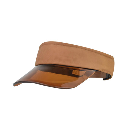 Baseball Caps For Women Fashionable Women Solid Color Sun Protection Topless Transparent Baseball Visor Cap Casquette Homme