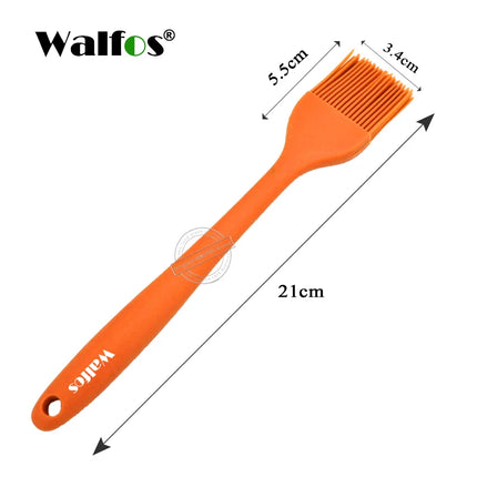 WALFOS Pastry Brushes-BBQ Cake Oil Brush For Barbecue Grill -Heat Resistant Silicone Basting Brushes For Cooking Kitchen Brush