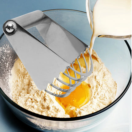 Stainless Steel Baking Pastry Blades Flour Mixer Gadgets Manual Dough Blender Cooking Tools Baking Tools Kitchen Accessories