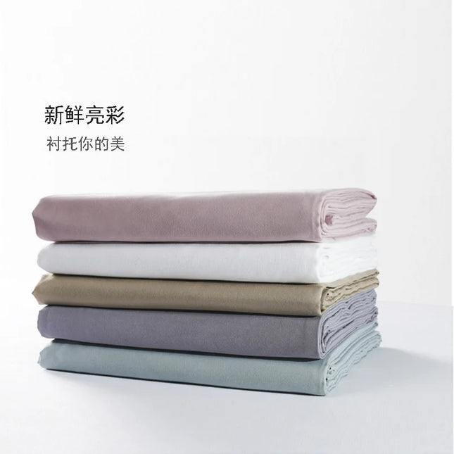 1Pcs Plain Beauty Salon Bed Sheets SPA Massage Anti-shrink Soft Touching Skin-friendly cotton Bedding Table Cover With/no Hole