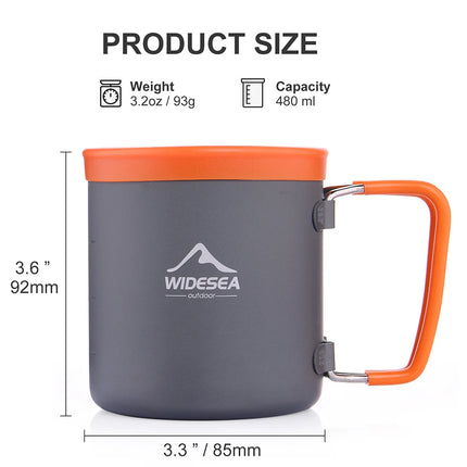 Camping Aluminum Mug