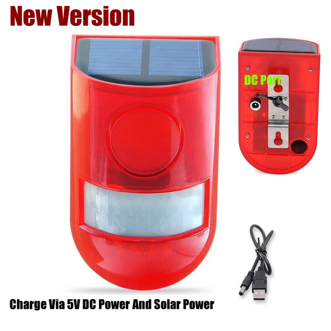 Solar Motion Sensor Alarm