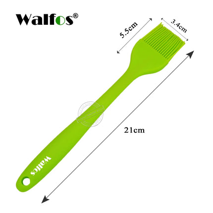 WALFOS Pastry Brushes-BBQ Cake Oil Brush For Barbecue Grill -Heat Resistant Silicone Basting Brushes For Cooking Kitchen Brush