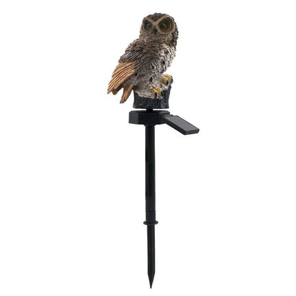 Solar Owl Garden Lamp