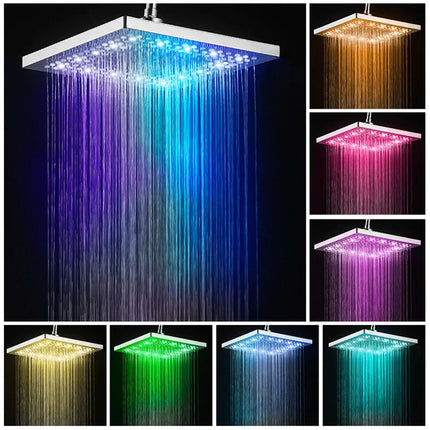 LED Shower Head with Digital Temperature Control