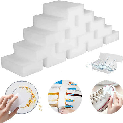 100*60*20mm Car Kitchen Shoes Cleaner Melamine Sponge Nano Dishwashing Magic Sponge Eraser for Bathroom Kitchen Office Cleaning