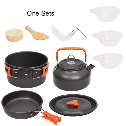 2L Aluminum Outdoor Cooking Set