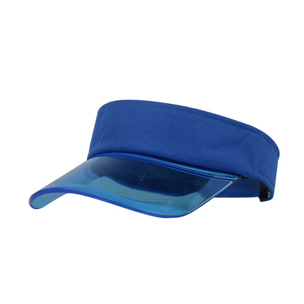 Baseball Caps For Women Fashionable Women Solid Color Sun Protection Topless Transparent Baseball Visor Cap Casquette Homme