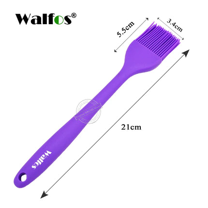 WALFOS Pastry Brushes-BBQ Cake Oil Brush For Barbecue Grill -Heat Resistant Silicone Basting Brushes For Cooking Kitchen Brush