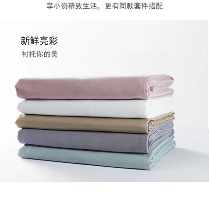 1Pcs Plain Beauty Salon Bed Sheets SPA Massage Anti-shrink Soft Touching Skin-friendly cotton Bedding Table Cover With/no Hole