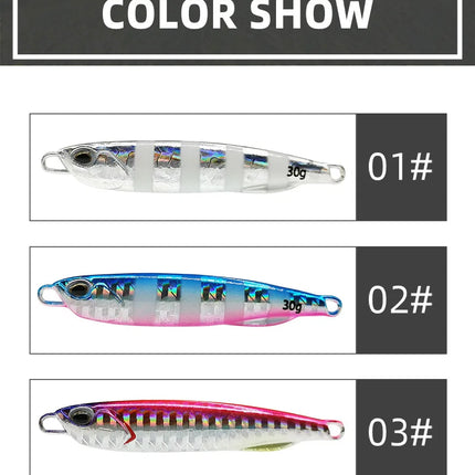 2021 Japen Metal Cast Jig Spoon 10/15/20/30/40/50g Shore Casting Jigging Fish Sea Bass Fishing Lure Artificial Bait Tackle