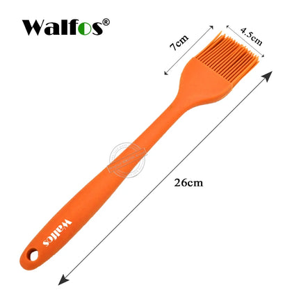 WALFOS Pastry Brushes-BBQ Cake Oil Brush For Barbecue Grill -Heat Resistant Silicone Basting Brushes For Cooking Kitchen Brush