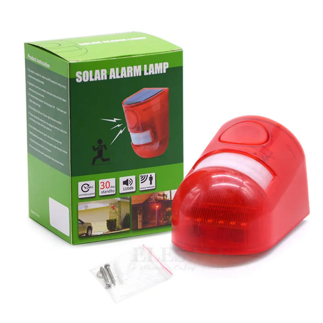 Solar Motion Sensor Alarm