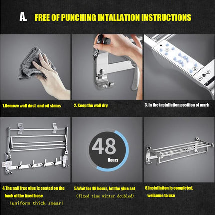Portable Wall Mounted Umbrella Storage Rack Creative Wall Umbrella Clip Holder Racks Home Storage Hanger Organizer