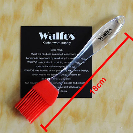 WALFOS Pastry Brushes-BBQ Cake Oil Brush For Barbecue Grill -Heat Resistant Silicone Basting Brushes For Cooking Kitchen Brush