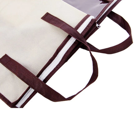 2023 new Non-woven Portable Clothes Storage Bag Organizer 45.5*51*29cm Folding Closet Organizer For Pillow Quilt Blanket Bedding