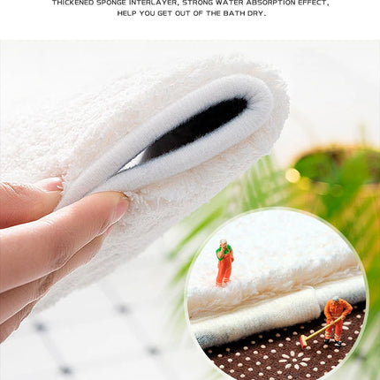 Cartoon Animals Bath Mats Soft Cute Rugs Home Entrance Doormats Bedroom Carpets Bathroom Door Mat Absorbent Non-Slip Foot Pad