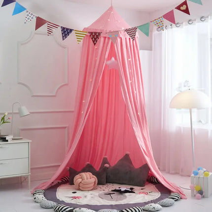 Hung Dome Mosquito Net for Baby Children Crib Bed Tent Girls Kids Bedding Living Room Decor Corner Canopy Tent Mosquito Net Bebe