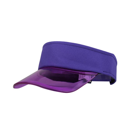 Baseball Caps For Women Fashionable Women Solid Color Sun Protection Topless Transparent Baseball Visor Cap Casquette Homme