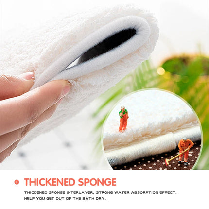Cartoon Animals Bath Mats Soft Cute Rugs Home Entrance Doormats Bedroom Carpets Bathroom Door Mat Absorbent Non-Slip Foot Pad