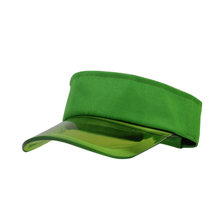 Baseball Caps For Women Fashionable Women Solid Color Sun Protection Topless Transparent Baseball Visor Cap Casquette Homme