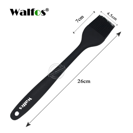 WALFOS Pastry Brushes-BBQ Cake Oil Brush For Barbecue Grill -Heat Resistant Silicone Basting Brushes For Cooking Kitchen Brush